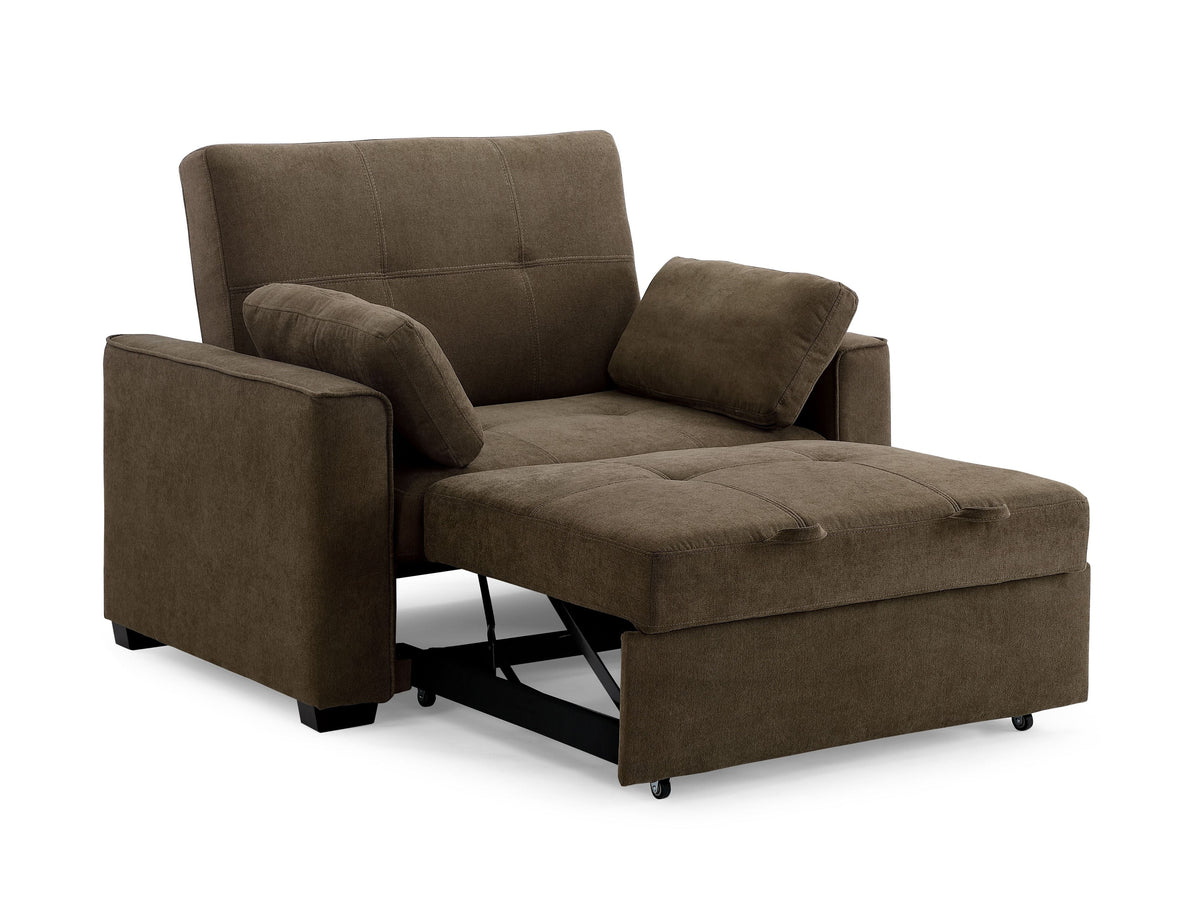 Cappuccino Chenille Sleeper Sofa I1530