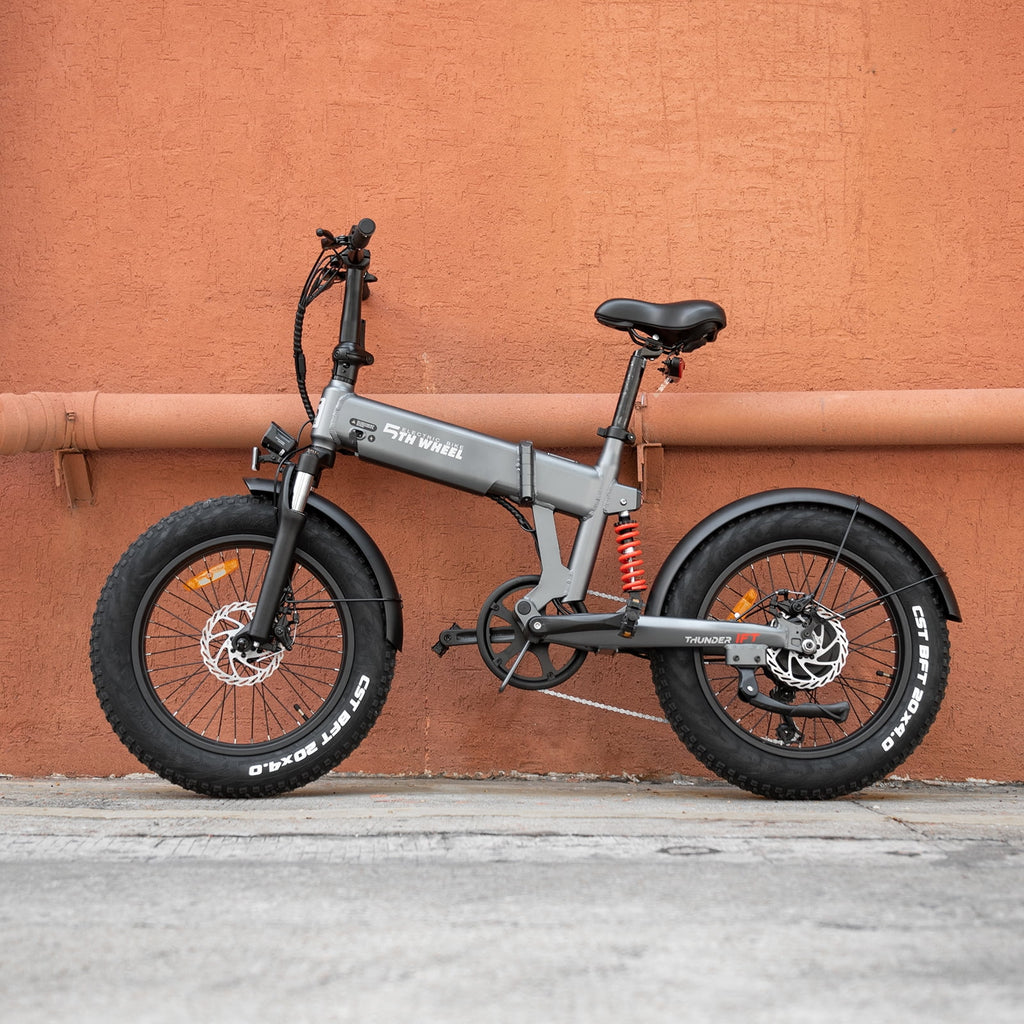 48V 10.5Ah Removable Battery 500W Motor Foldable Fat Tire Electric Bike H235