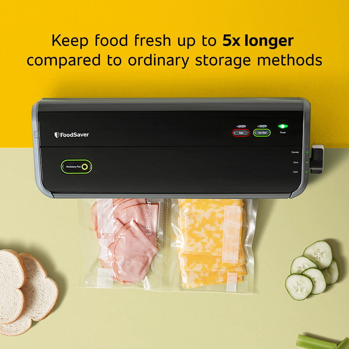 Vacuum Sealer Starter System with Bags J20977
