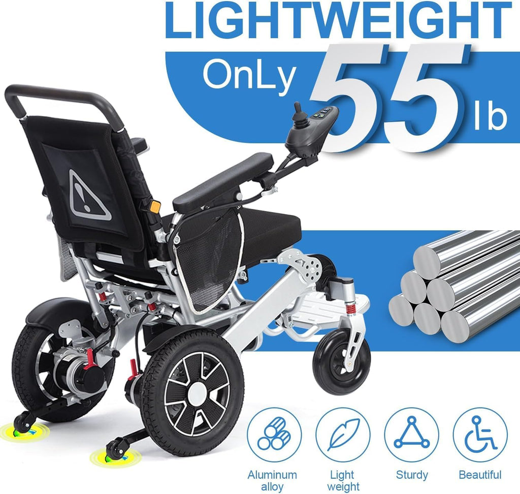 Lightweight Foldable All Terrain Electric Wheelchair Q9931