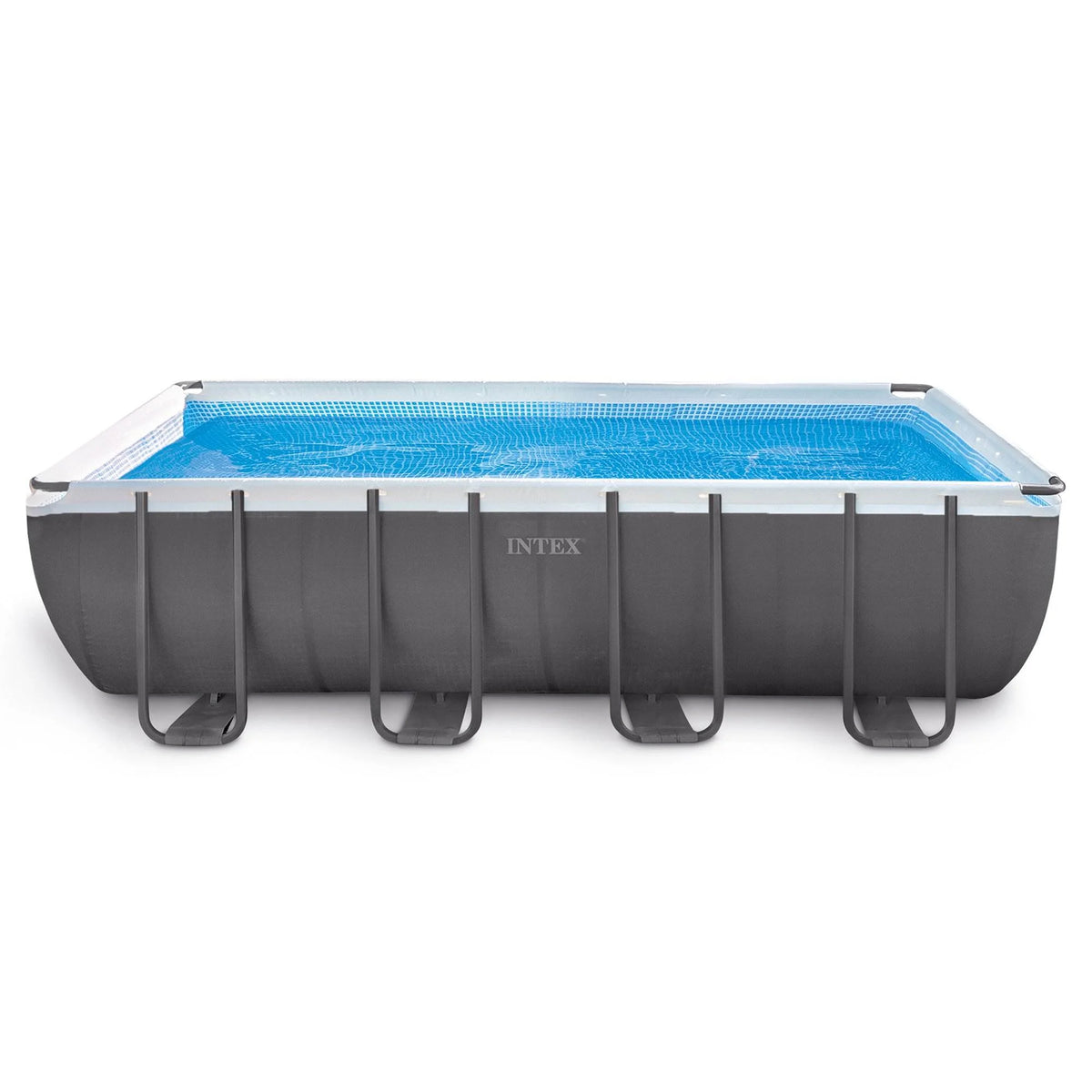 18ft x 9ft x 52in Rectangular Above Ground Pool with Pump R136