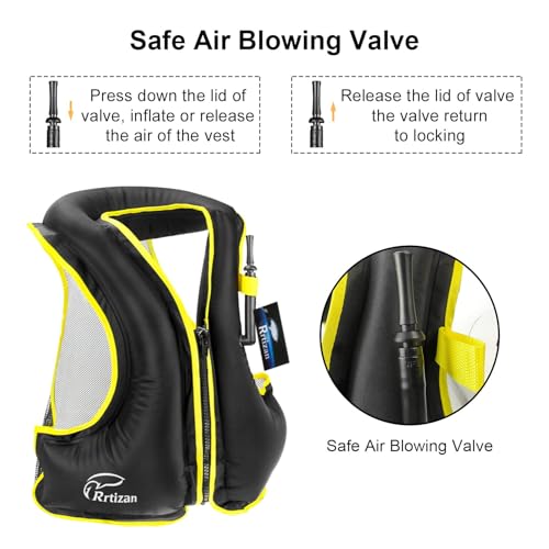 Inflatable Snorkel Vest for Adult S37106