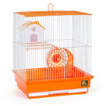Two Story Hamster Cage Orange J7020