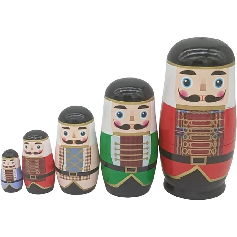 Nutcracker Wooden Stacking Dolls L3965