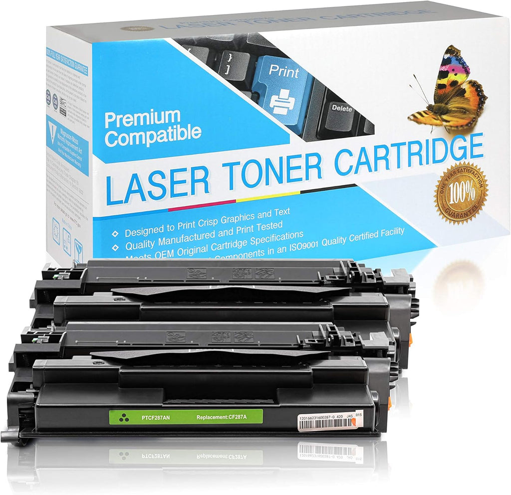 Compatible Toner Cartridge Replacement (Black, 2 Pack) K625677