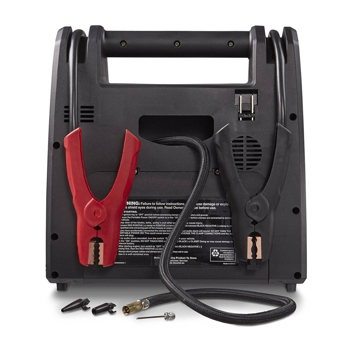 1150 Peak Amp 12 Volt Jump Starter Power Source W12162