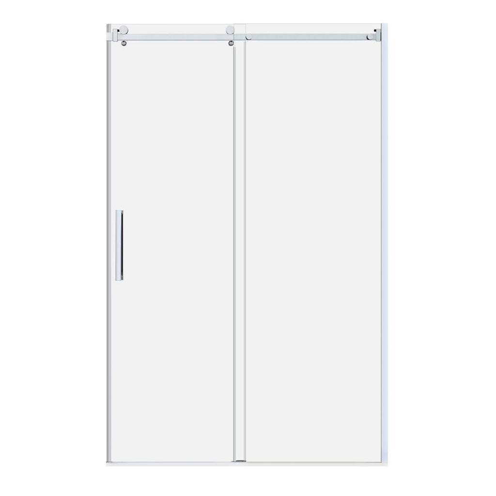 Semi-Frameless Sliding Shower Doors Chrome I811