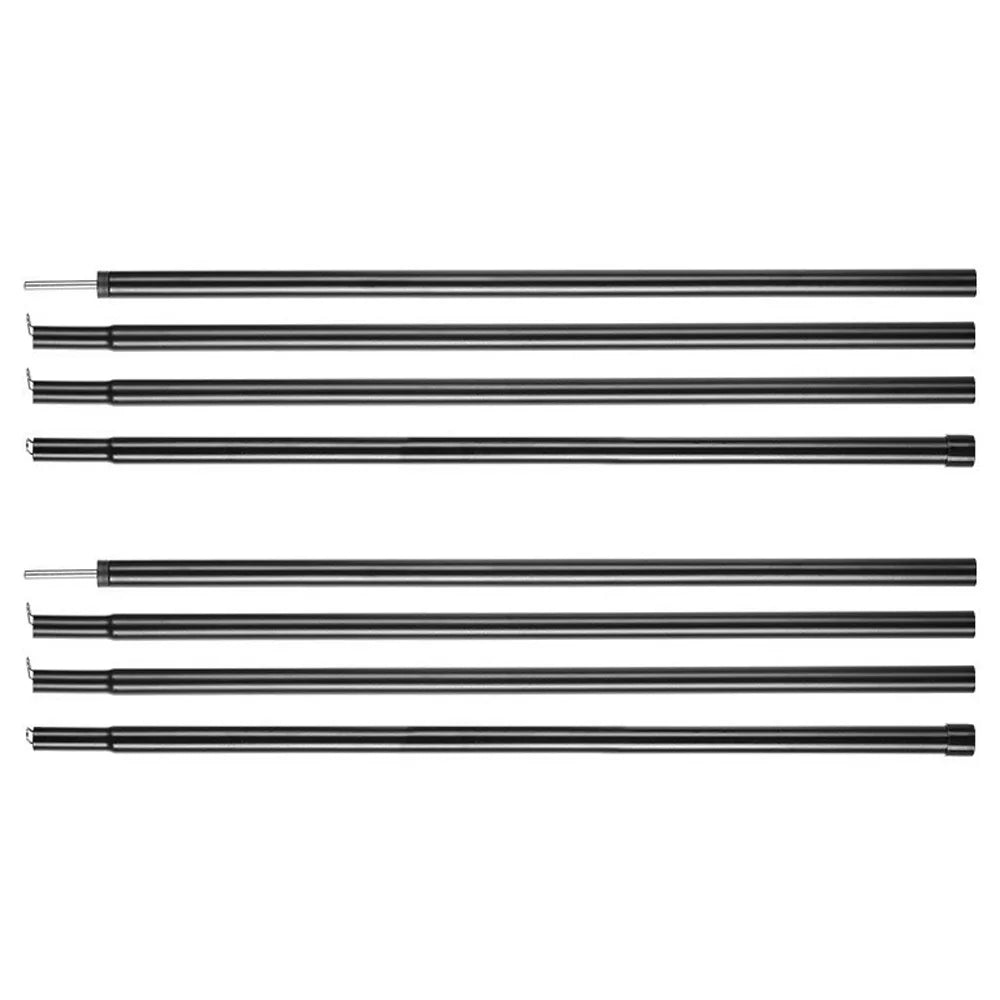 2 PCS/Set Outdoor Tent Canopy Poles Support Rods Awning Frames Accessories J82599