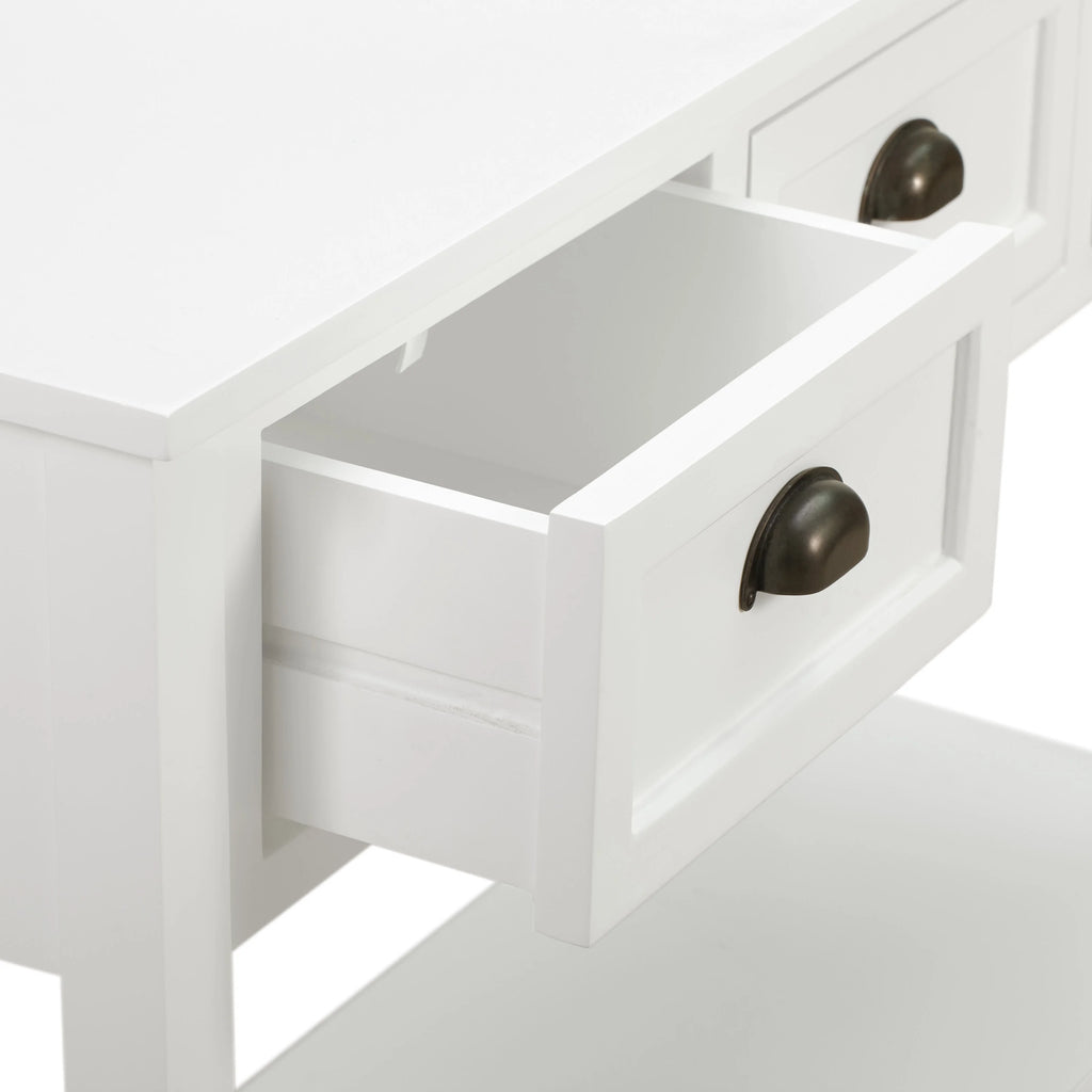 White Console Table T5924