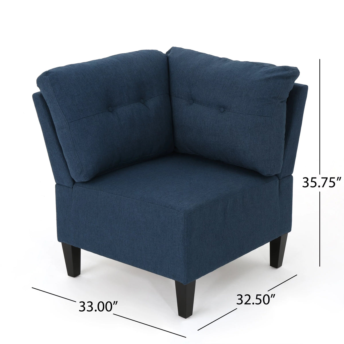 10 Piece Fabric Sectional Sofa O64783