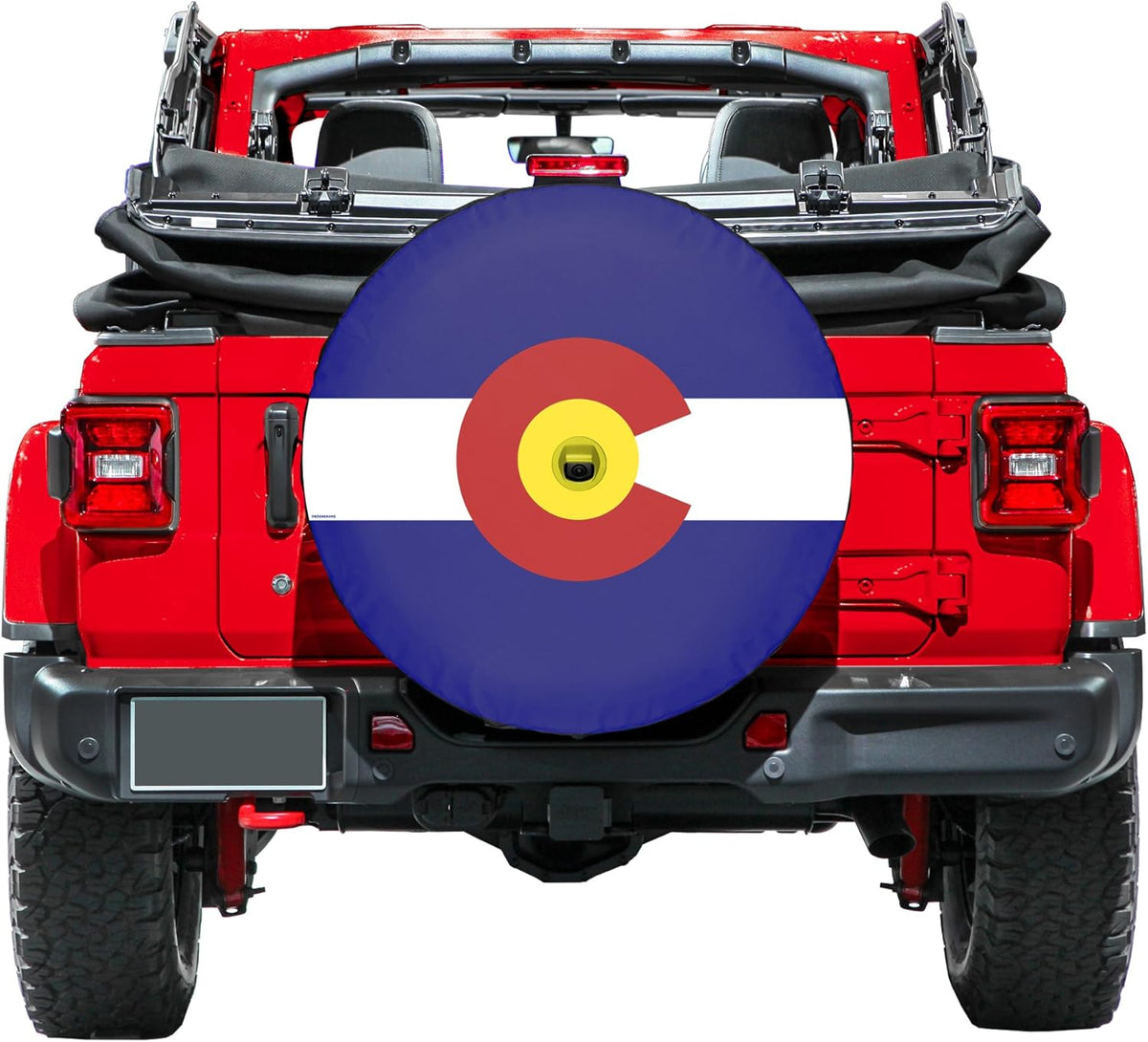 Soft JL Tire Cover with Back-up Camera C663594