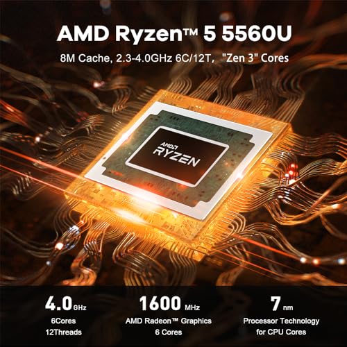 Mini PC AMD Ryzen 7 5800H 32GB DDR4 RAM 1TB NVME SSD B69749