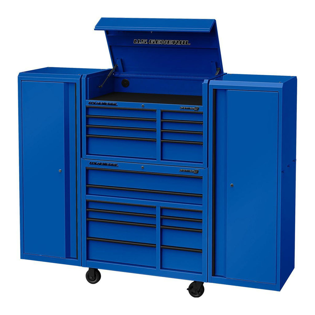42 in. x 22 in. Blue Roll Cab H871932