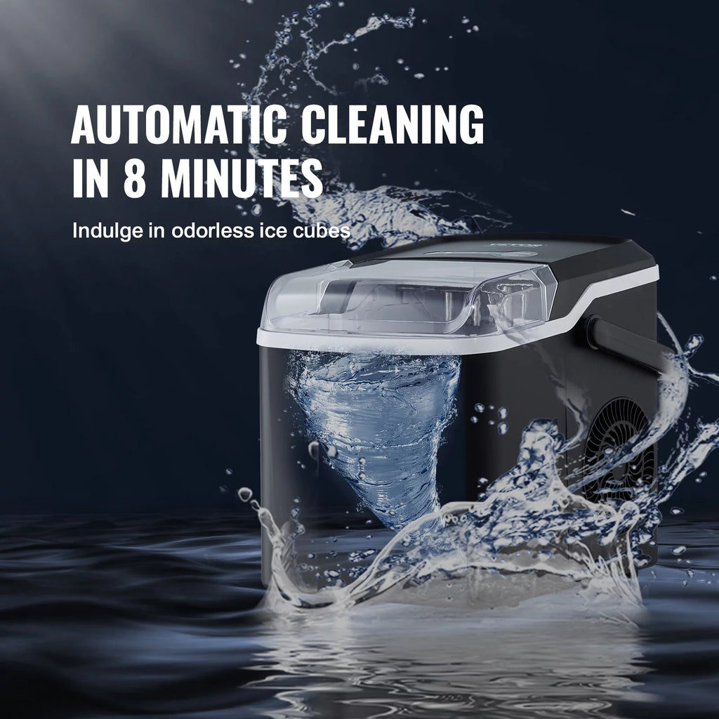 Portable Countertop Ice Maker with Scoop Basket B964321