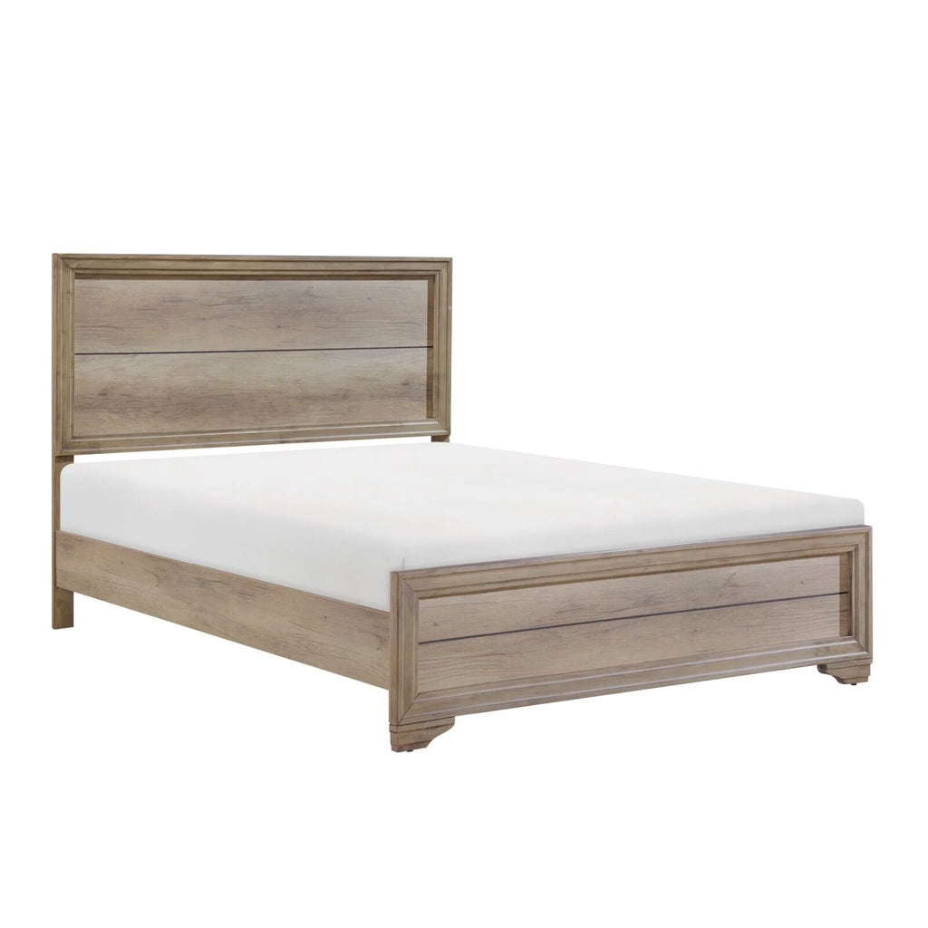 3pc California King Size Bed and Two Nightstands Bedroom Set E31487