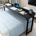 Overbed Table with 4 Wheels for Full/Queen Size Bed Frame V72318