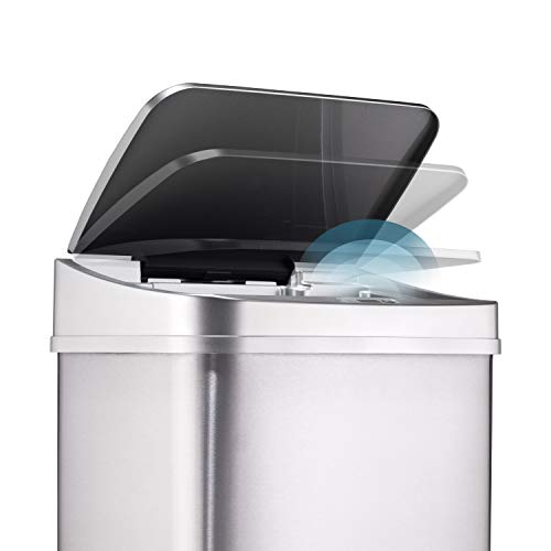 13 Gal Motion Sensor Trash Can Q382921