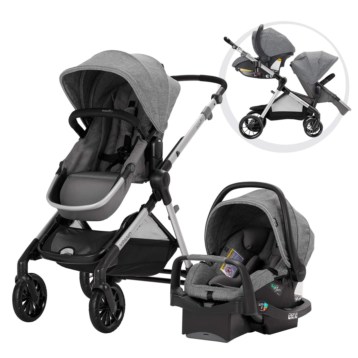 Modular Travel System with Infant Car Seat D595