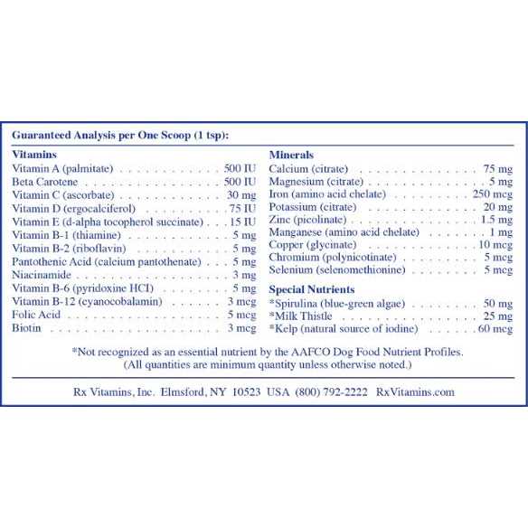 Rx Essentials for Dogs O616744