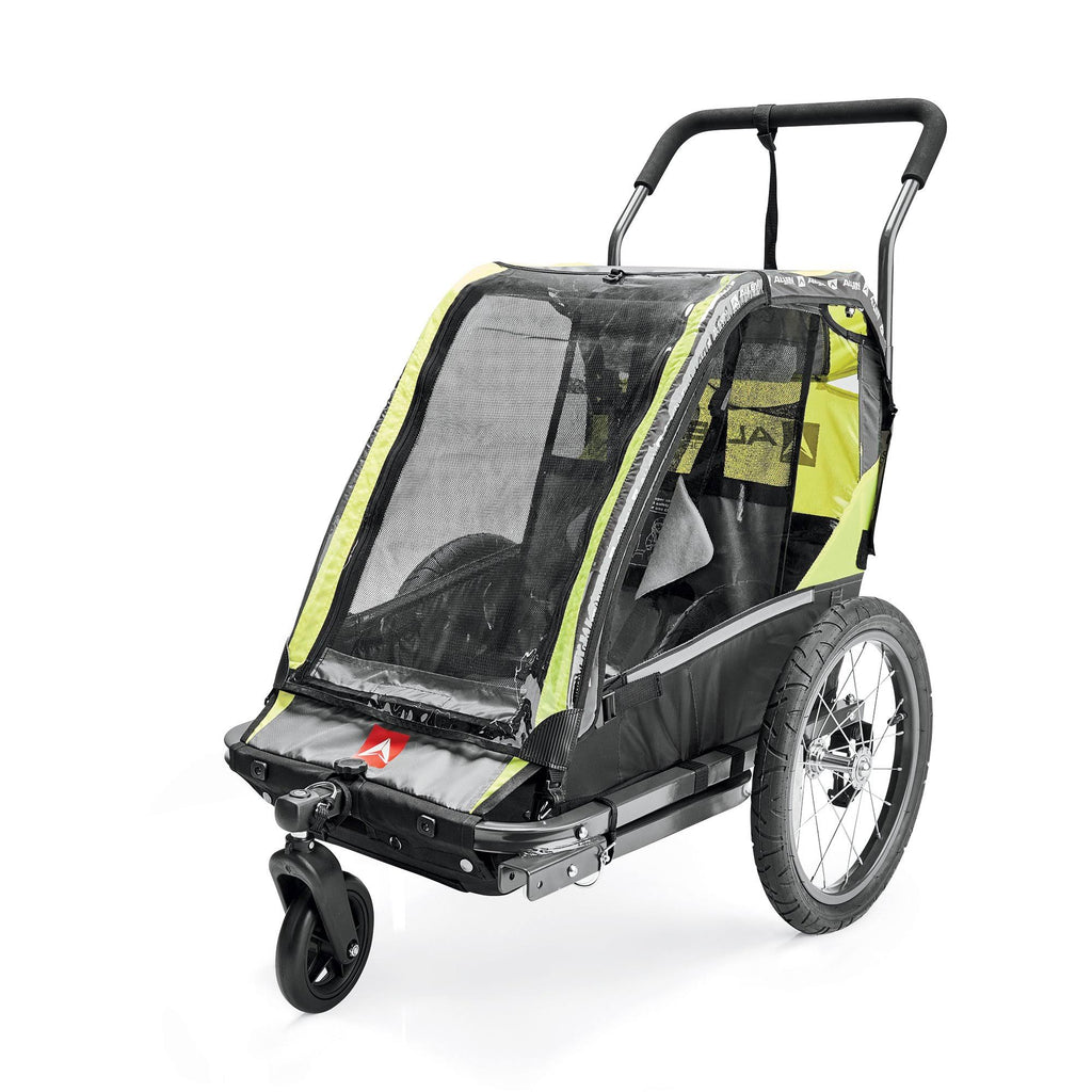 2-Child Bicycle Trailer and Stroller, Orange E36441