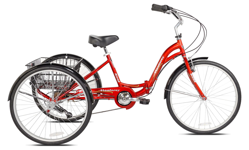 Aqua 7-Speed Folding Adult Tricycle A2602