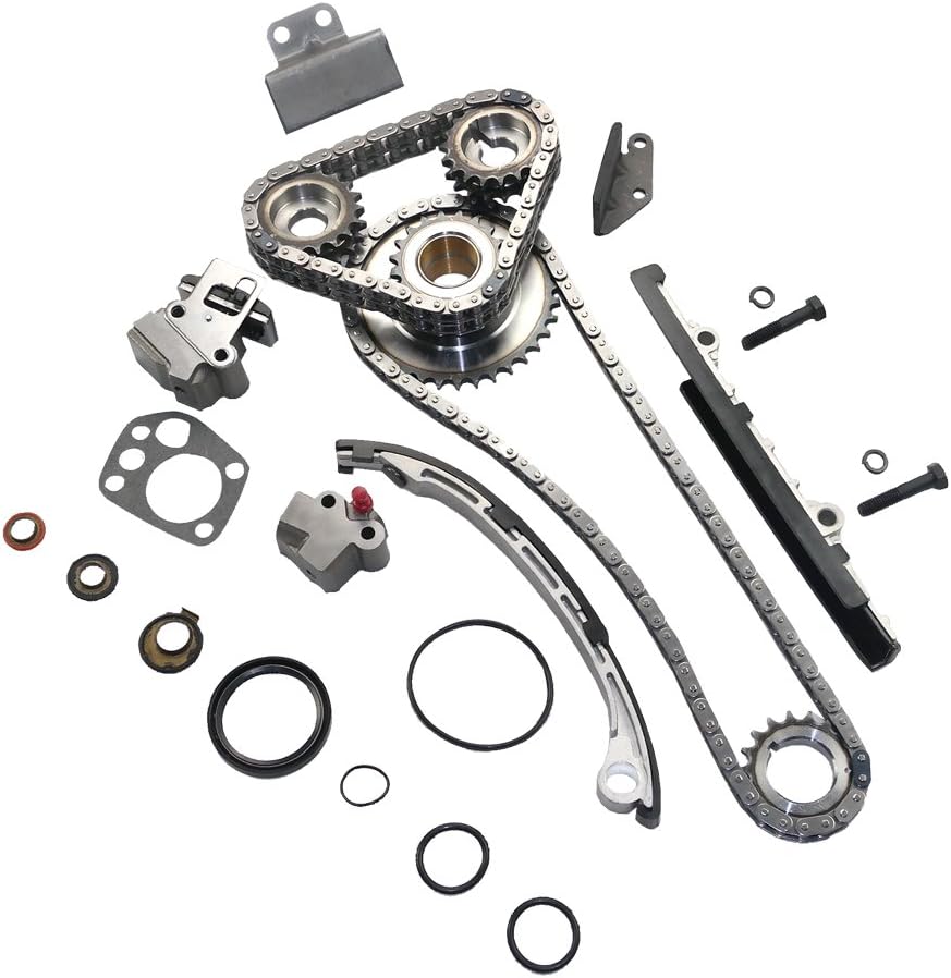 Timing Chain Kit & Water Pump for NISSAN Altima 2.4L L4 16V DOHC Pack of 2 W3509
