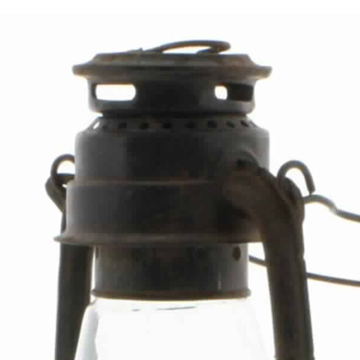 Rustic Black Electric Camp Lantern I993