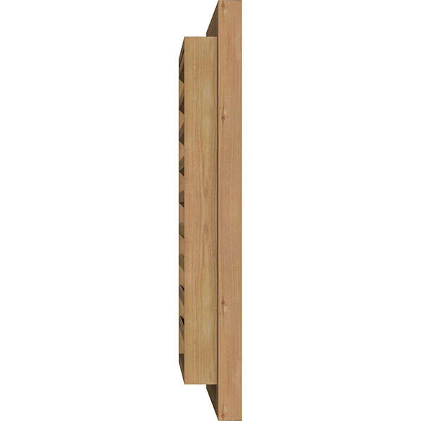 Vertical Gable Vent Unfinished Functional R699