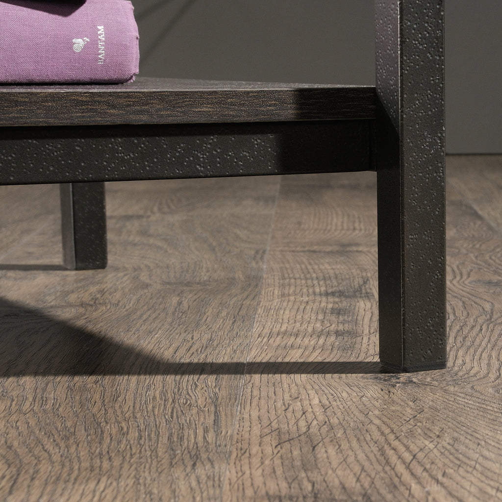 Smoked Oak Finish Side Table W544403