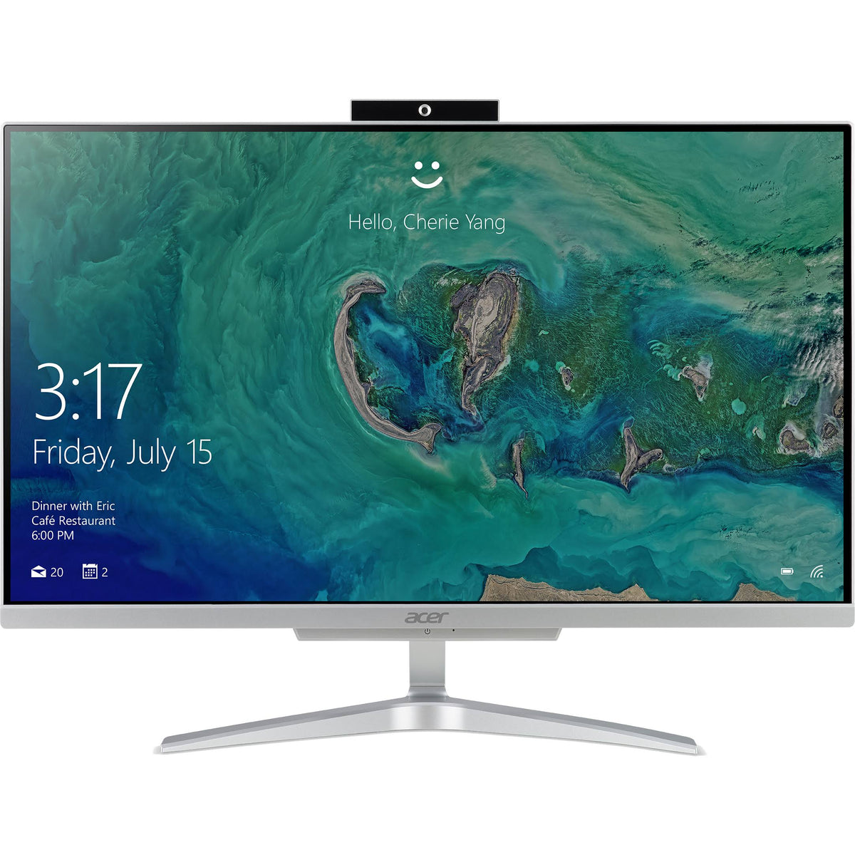 24x22 AIO Intel Core i3 1.2GHz 8GB Ram 256gb SSD D70627