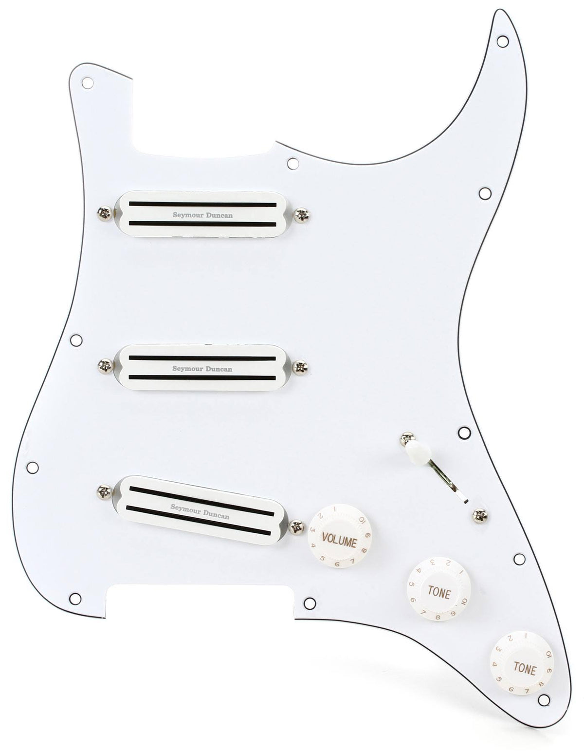 White Loaded Pickguard X67816