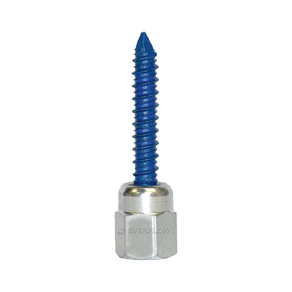 5/16 in. x 1-3/4 in. Vertical Rod Anchor Super Screw with 1/2 in. Threaded Rod Fitting 25-Pack O2170