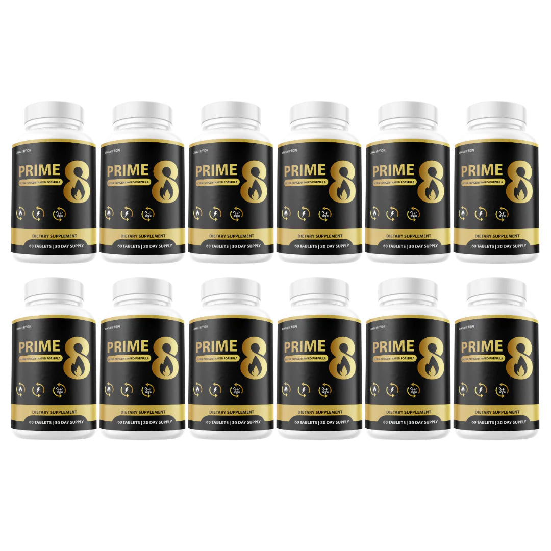 8 Pills for Men Supplement 12 Bottles J8770