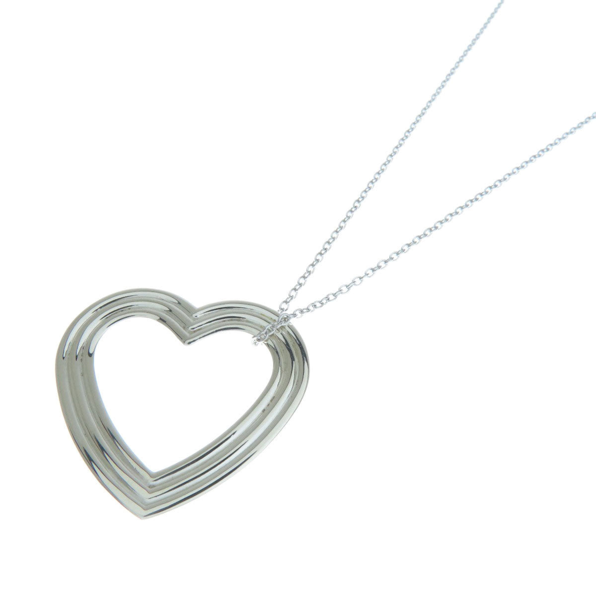 Tiffany Heart Medium Necklace Silver E59925