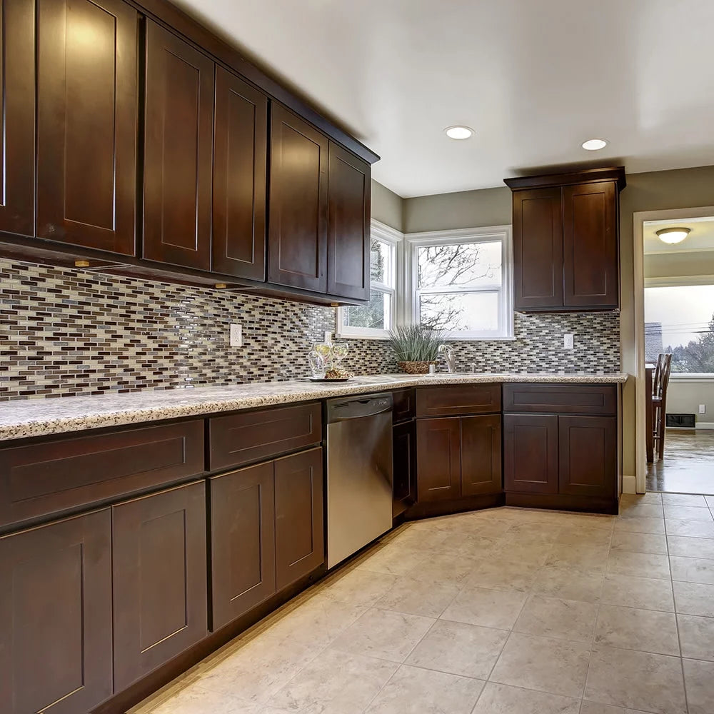 Espresso Shaker Style Wall Kitchen Cabinet 21x36x12 B439647