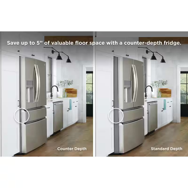 21.5 cu. ft. 4-Door French Door Counter-Depth Refrigerator P4839