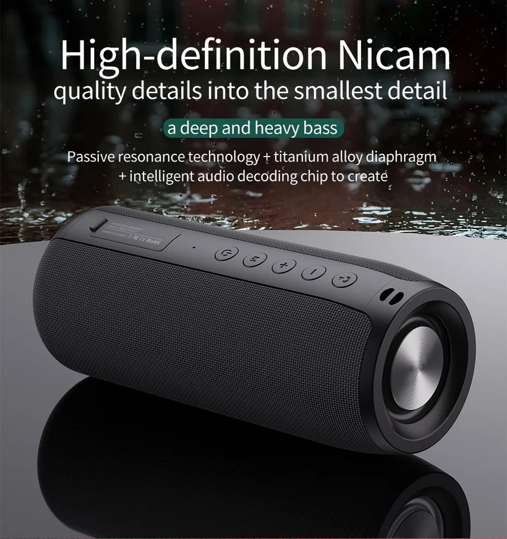 Waterproof Bluetooth Portable Wireless Speaker B230229
