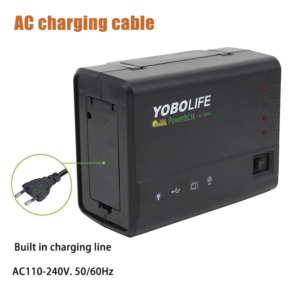 Portable Power Station with DC 12V and USB Ports V2470