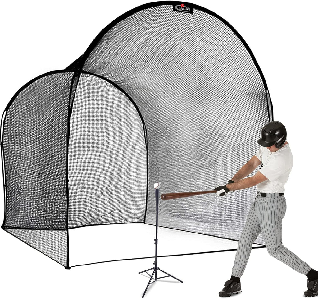 Portable Baseball Batting Cage with Frame and Poles M239