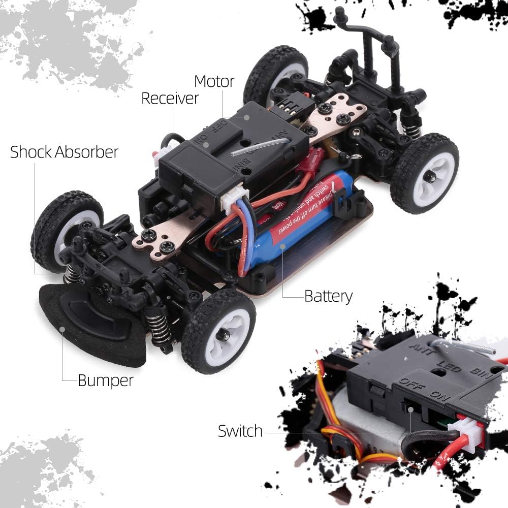 1/28 Scale 2.4G 4WD 30KM/H RC Car P92837