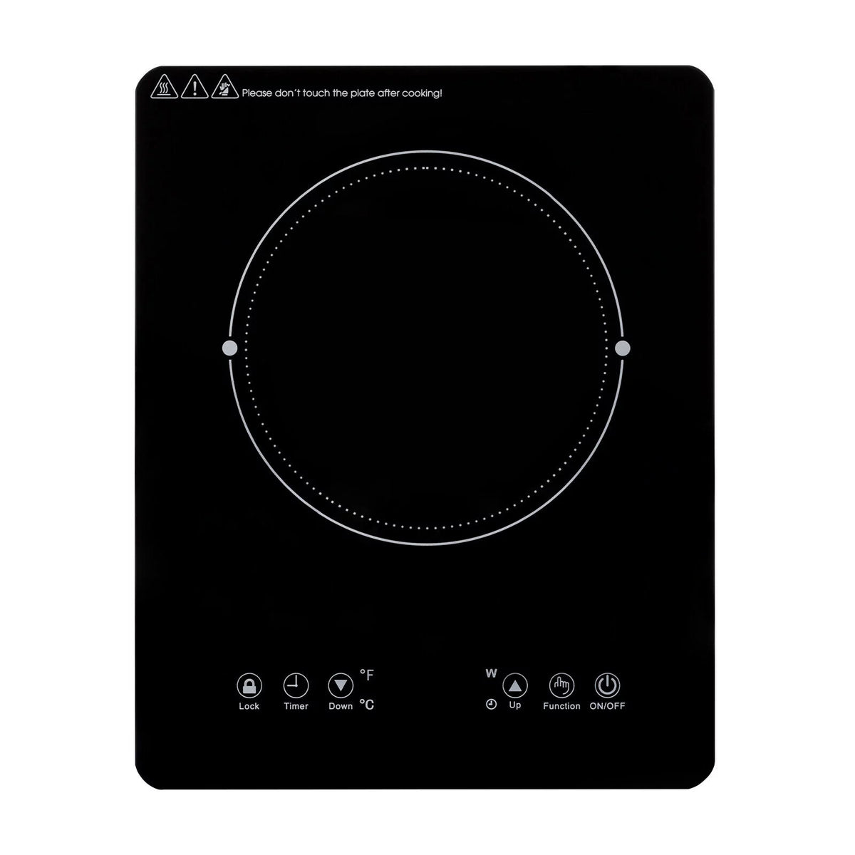 1800W Portable Electric Induction Cooktop D6671