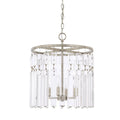 Antique Silver Semi Flush Mount Light X505