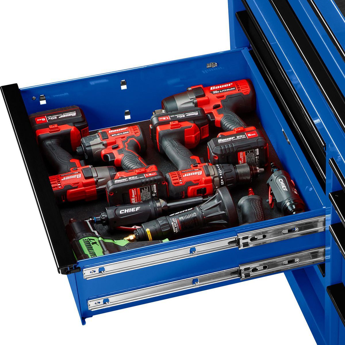 42 in. x 22 in. Blue Roll Cab H871932