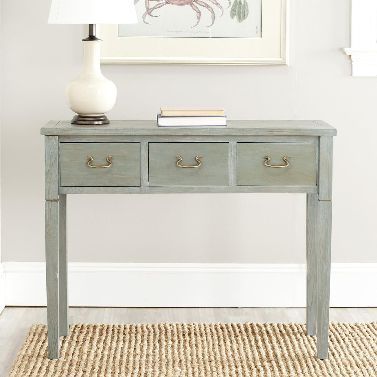 White Console Table I242