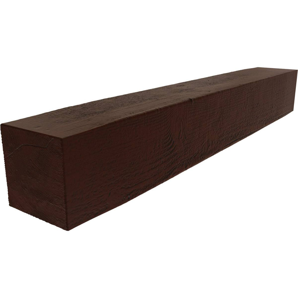 Rough Sawn Faux Wood Fireplace Mantel U375