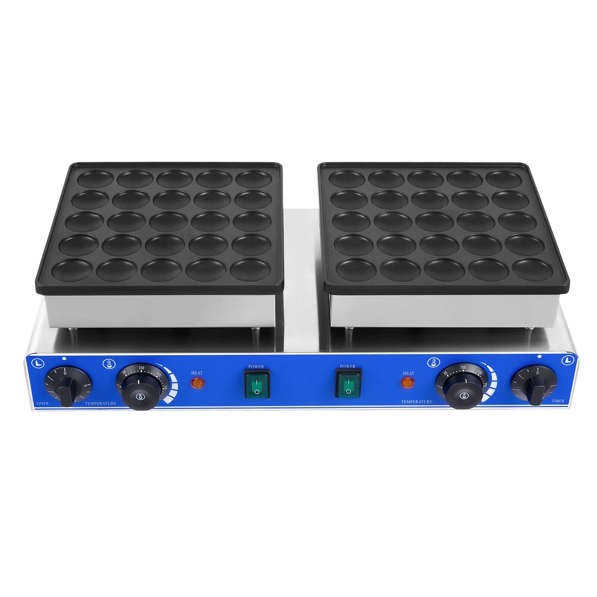 50PCS Commercial Electric Nonstick Waffle Maker Machine O8639