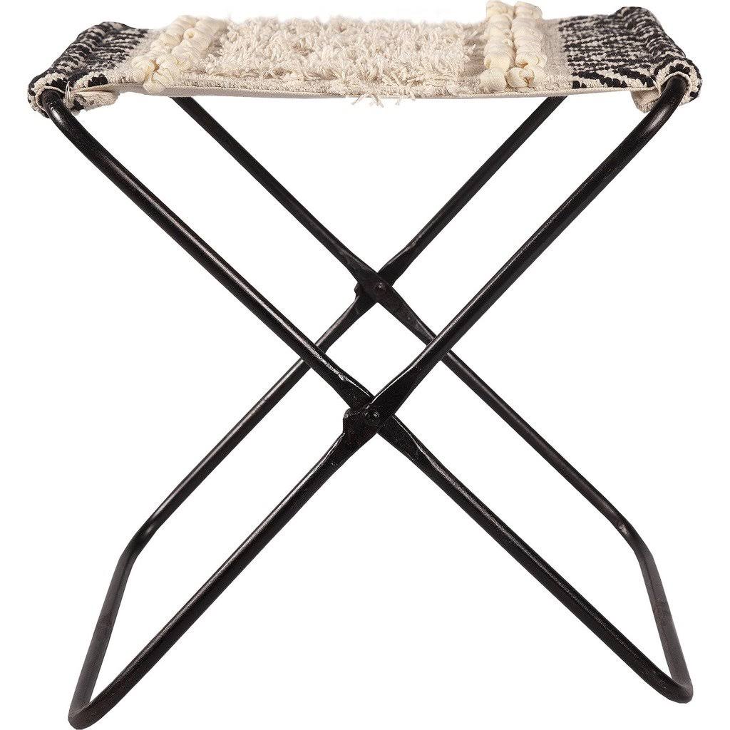 Natural and Black Stool T8802