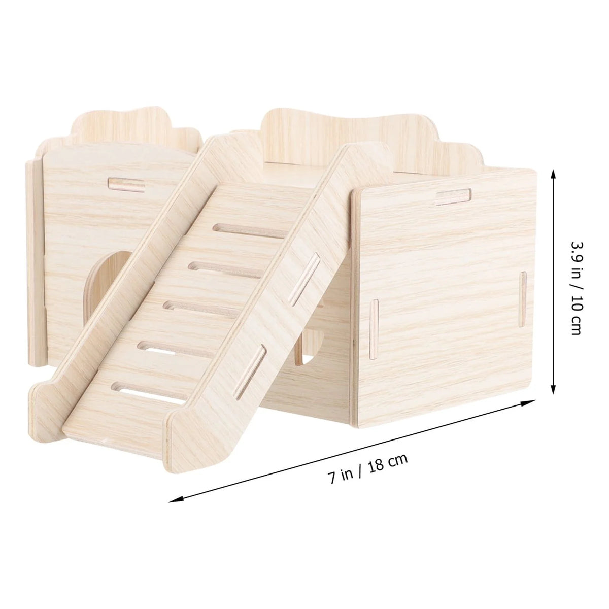 Solid Wood Hamster Hideout Cage N971389