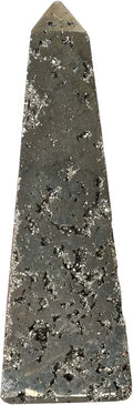Hand Made Pyrite Stone Tower, Pyramid, Heart Shape, Ball & Egg U811
