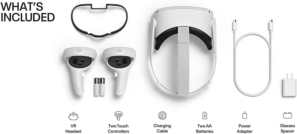 White 128GB VR Headset Set B951